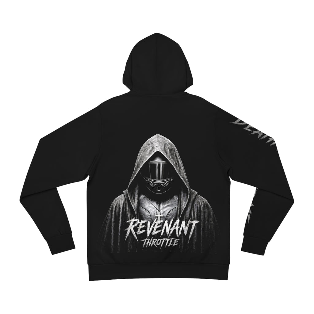 Revenant Throttle Hoodie — Dark Rider Graphic Pullover