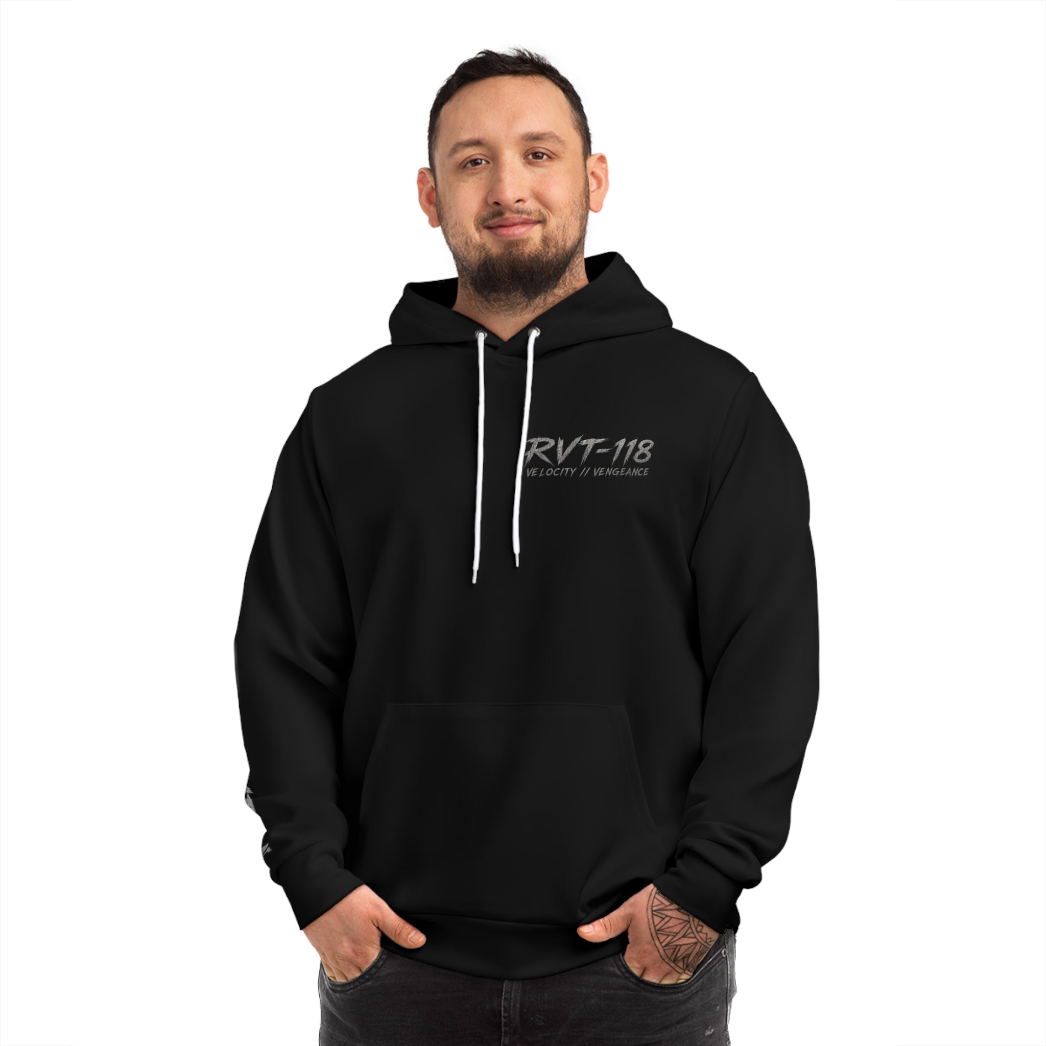 Revenant Throttle Hoodie — Dark Rider Graphic Pullover